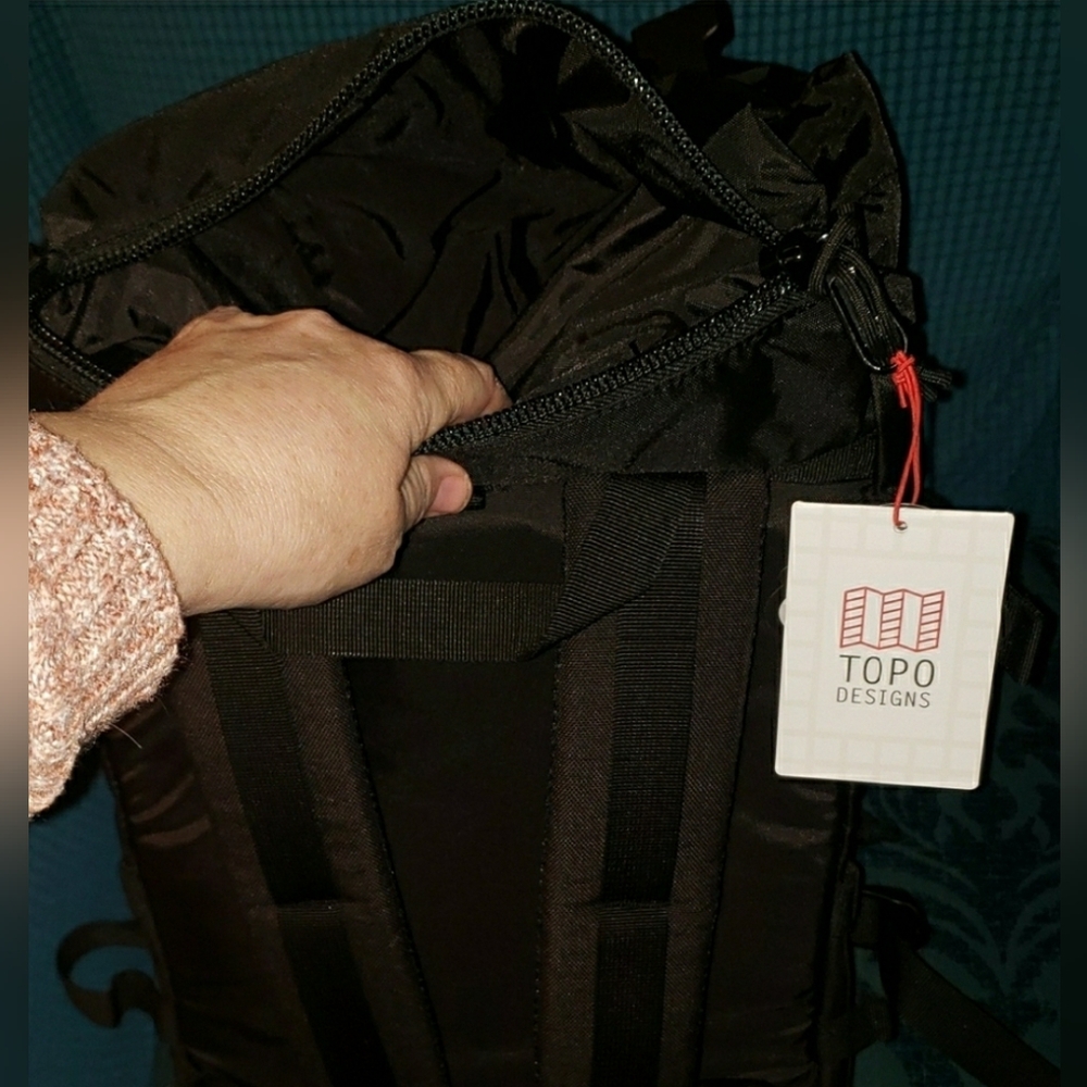 Topo Designs Black Backpack - Picture 5 of 9